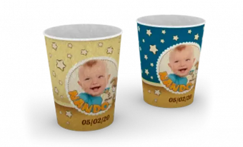 Copos de Papel Personalizados  Biodegradável  280ml