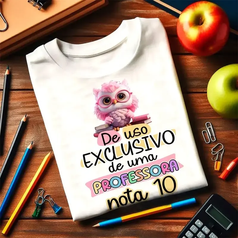 Camiseta personalizada professores